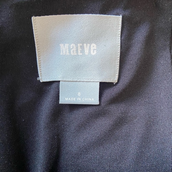 Anthropologie Maeve Colorblock Black and Mint Pencil Skirt Sz 8 - Picture 4 of 4